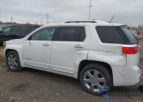 2013 GMC Terrain Denali from USA, damaged, VIN 2GKFLZE32D6285262